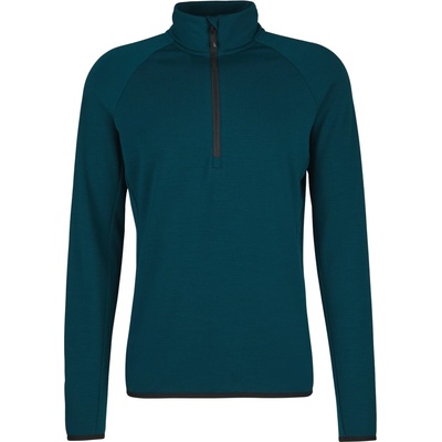 Heber Peak Мъжки вълнен пуловер Heber Peak MerinoBlend SaplingHe. II Half Zip Jumper - Steel Navy - размер 4XL (105-6170-0417)