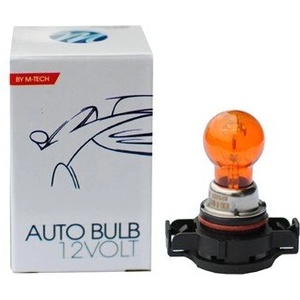 m-tech 12v24w psy24w pg20-4 amber халогенна крушка (z73)
