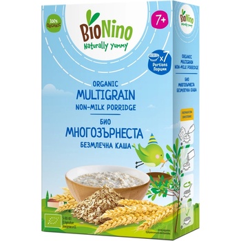 BioNino Био безмлечна многозърнеста каша BioNino - 200 g (F06060005A0001)