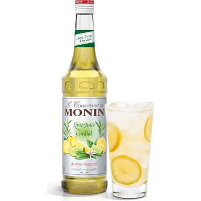 Monin Le Concentré Lime Juice Cordial Limetková šťáva 0,7 l