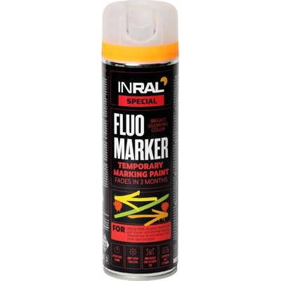 Inral Fluomarker spray 500 ml oranžová
