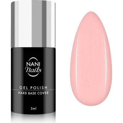 NaniNails NANI Hard Base Cover podkladový lak na nehty Peachy Pink 5 ml