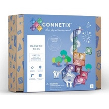 Connetix Magnetická stavebnice Pastel Ball Run Expansion Pack 80 ks