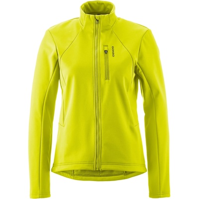 Gonso Дамско ветрозащитно яке за колоездене Gonso Women's Adventure Jacket Softshell Cycling jacket - Safety Yellow - размер 38 (EU) (151-0663-0413)