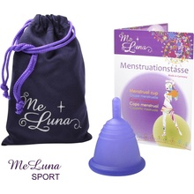 Me Luna menstruační kalíšek XL Shorty se stopkou violet