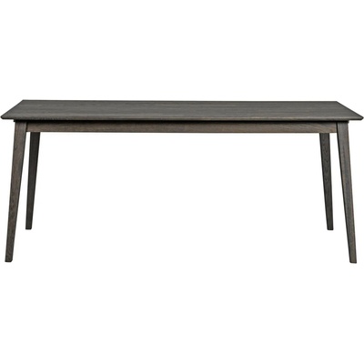 Rowico Home Nadčasový jídelní stůl v hnědém dubu FILIPPA Dark brown 180 x 90 cm tmavě hnědá 113727