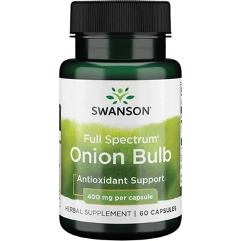 Swanson Full Spectrum Onion Bulb 400 mg [60 капсули]