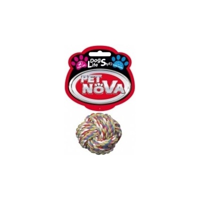 Petnova hračky pre zvieratá bavlnená lopta 6 cm hračka pre psa