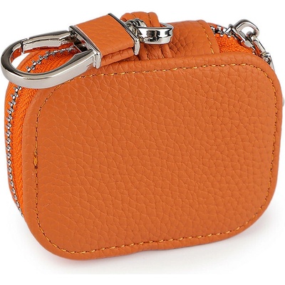 Klíčenka Prima obchod Pouzdro na klíče / sluchátka / na batoh 8x6 cm, 3 oranžová