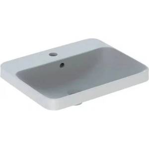 Geberit Вградена правоъгълна мивка Geberit Variform с преливник 55x45 см (500.741.01.2)
