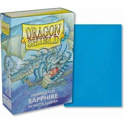 Arcane Tinmen Dragon Shield Japanese sleeves - Matte Sapphire Obaly 60ks