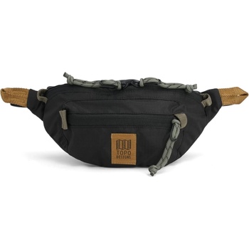 Topo Designs Чанта за кръст Topo designs Mountain Waist Pack Hip bag - Black / Neutral - размер One Size (510-4109-1211)