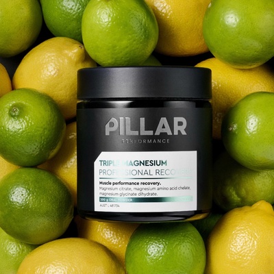 Pillar Triple Magnesium Powder sklenice Citrón/Limeta 200 g