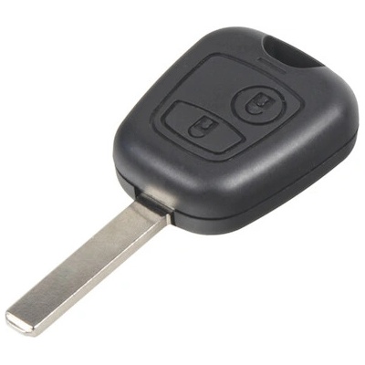 Náhradní klíč pro Peugeot 433Mhz, 2-tlačítkový, 48PG003