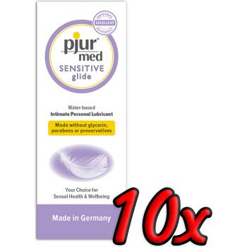 Image 1 of pjur med Sensitive Glide 2ml 10 pack