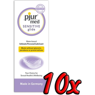 pjur med Sensitive Glide 2ml 10 pack
