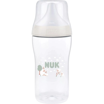 Nuk Шише със силиконов биберон NUK Perfect Match - 260 ml, размер M, 3 м+, овца, зелено (10216323)