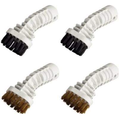 AENO Пластмасова и метална четка за парочистачка aeno - sm1, бели (asmsb1)