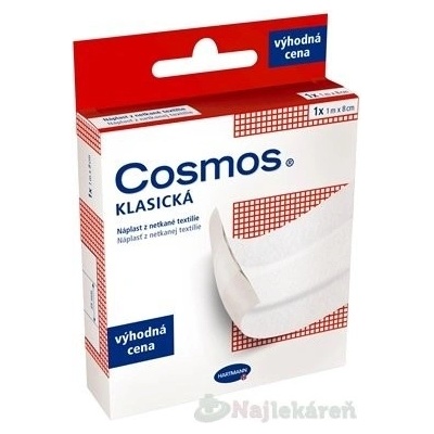 Cosmos KLASICKÁ Náplasť z netkanej textílie 1 m x 8 cm biela