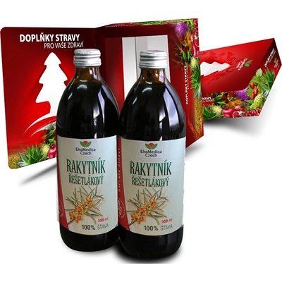 EkoMedica šťáva z rakytníku řešetlákového 0,5 l