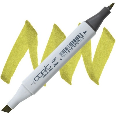 Lihová fixa COPIC Classic oboustranná Fine & Chisel, Pale olive (YG95)