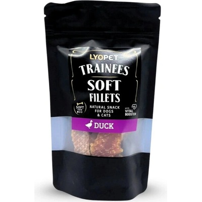 LYOPET Trainees Snack Soft Fillets Duck 100 g