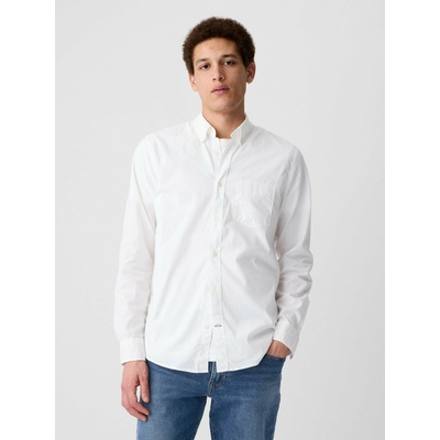 GAP Slim stretch poplin риза GAP GAP | Byal | МЪЖЕ | XS