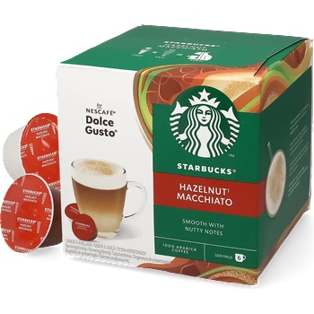 Starbucks | Hazelnut Macchiato - 12 капсули за Dolce Gusto