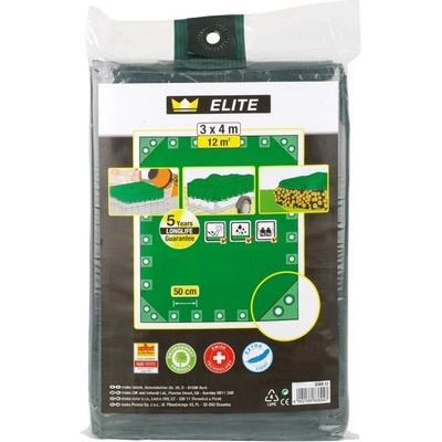 ELITE Zakrývacia plachta s okami, nepremokavá, 4 × 3 m, 500 g 836912