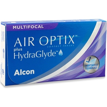 Alcon Air Optix plus HydraGlyde Multifocal 3 šošovky
