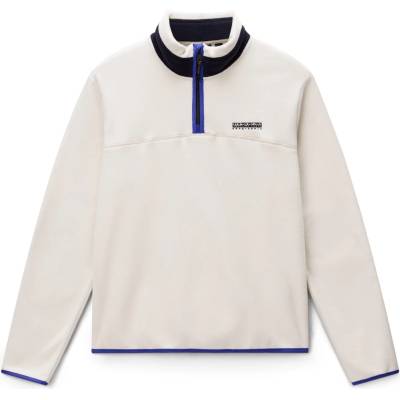 Napapijri Мъжки поларен пуловер Napapijri T-Dergana Half Zip Fleece jumper - Beige Dimity - размер XL (005-6474-0114)