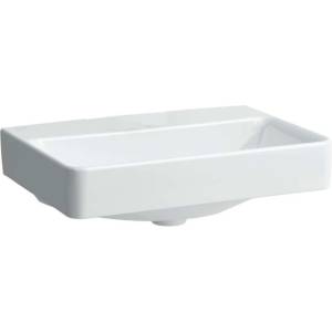 Laufen Pro S - Умивалник Compact, 60x38 см, без отвор за смесител, без преливник, с LCC, бял H8189594001421 (H8189594001421)