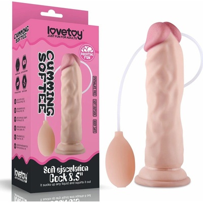 Lovetoy Stříkací penis s balonkem 21,5 cm