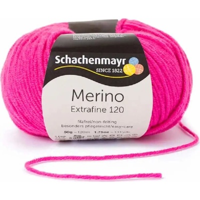 Schachenmayr Merino extrafine 120 Jasně růžová 137