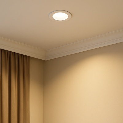 ЛУНА aura 12w 3cct Ф112 h47mm ip44 (1037-12cct)