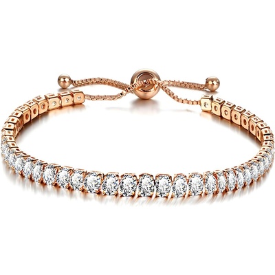 HARAHU Гривна fl-4216 - Златна / Кристалова kp4216 (fl-4216)