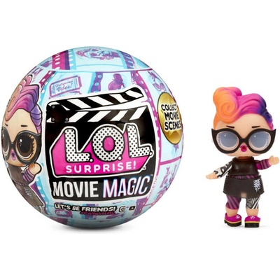 MGA L.O.L. Surprise! Movie Magic s doplňky na baterie 10 překvapení v kouli