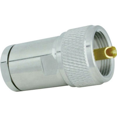 SSB Electronic 7394 7394 UHF konektor zástrčka, rovná 50 Ω 1 ks