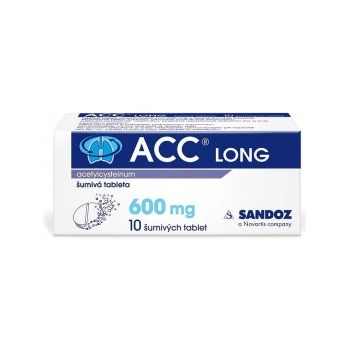 ACC LONG POR 600MG TBL EFF 10