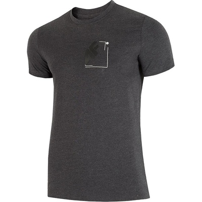 4F Мъжка Тениска 4F TSM003 Dark Grey (TSM003)