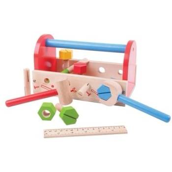 Image 1 of Bigjigs Toys - Дървена кутия с инструменти