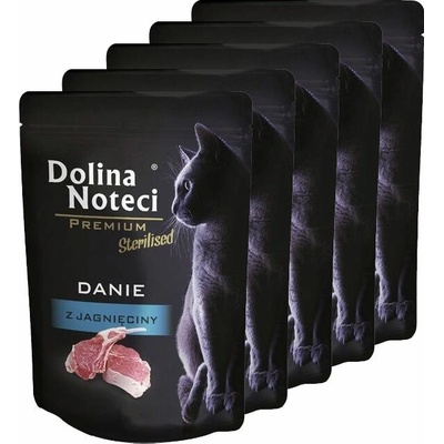 Dolina Noteci Premium Cat Dish with Lamb 5 x 85 g