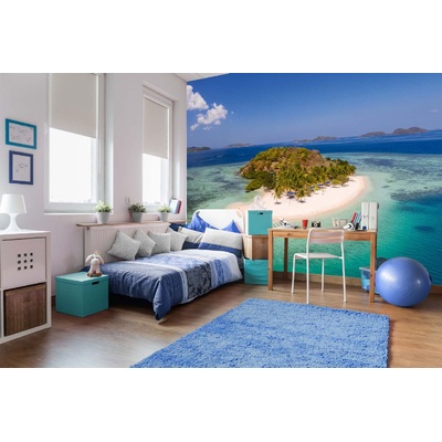 DIMEX ART Самозалепваща се флизелинова фототапета тропически остров 375 x 250 см