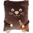 sleepwell Vankúš mikrospandex Kocour malý 24x30