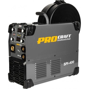 Procraft Инверторен електрожен с телоподаващо устройство 2 в 1 procraft spi-400, 380 v (10198) Заваръчен апарат