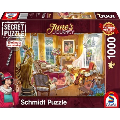 SCHMIDT Secret June's Journey Salón orchideového panstva 1000 dielov