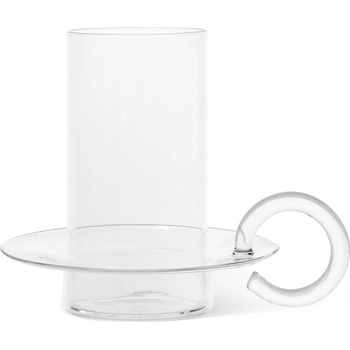 ferm LIVING Свещник за чаена свещ Luce прозрачен (1104264802)