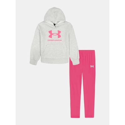 Under Armour Момичешки комплект Under Armour UA RIVAL PULLOVER SET Under Armour | Siv | Момичешки | 2-3YR