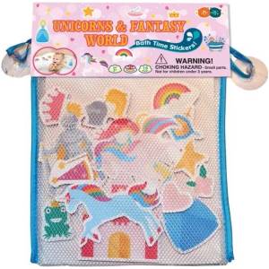 Kensho Buddy & Barney: Залепи плочки! , играчка за вана - Еднорози и принцеси (BB050)