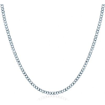 SAVICKI Синджирче Savicki 2, 5 мм: бяло злато 585 злато, curb chain